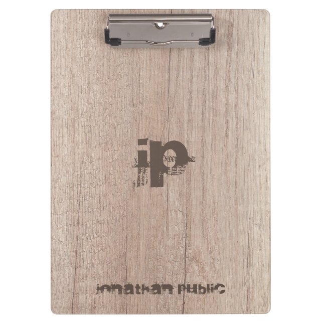 Porte-bloc Modèle monographique de l'apparence du bois Classe (Devant)