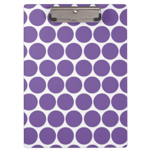 PORTE-BLOC MODERNE, POIS BLANC