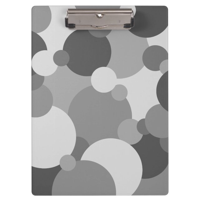 Porte-bloc Molécules gris-noir Porte - bloc (Devant)