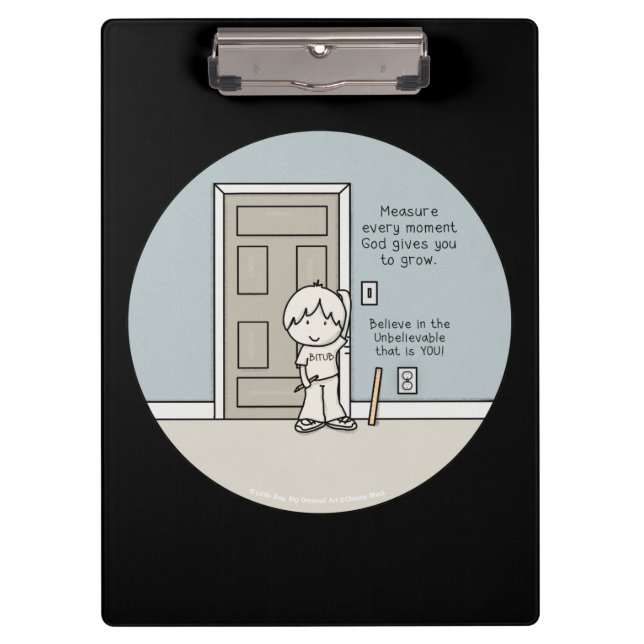 Porte-bloc Moments mesurables (Devant)