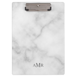 Porte-bloc Monogramme personnalisé classique