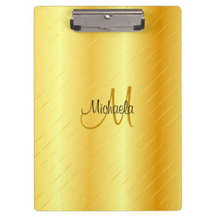 Porte-bloc Monogramme personnalisé Elegant Modèle de look o