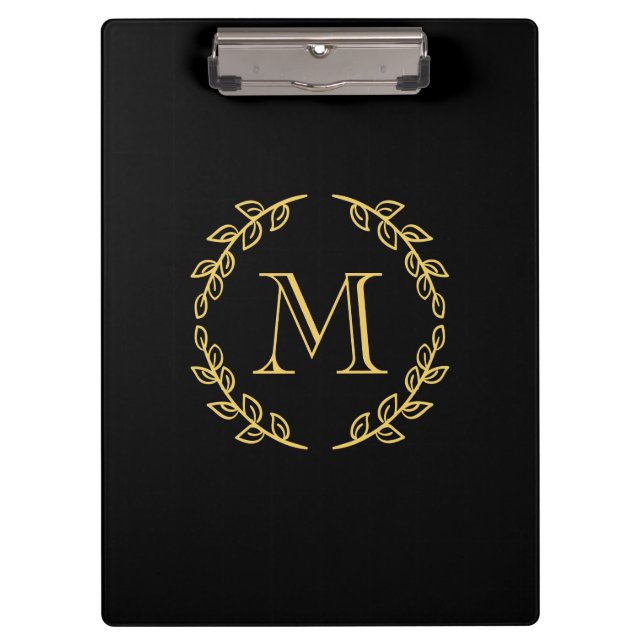 Porte-bloc Monogramme vintage (Devant)
