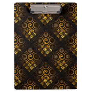 Porte-bloc Motif artistique abstrait élégant boho moderne en 