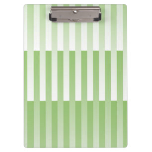Porte-bloc Motif blanc vert rayé