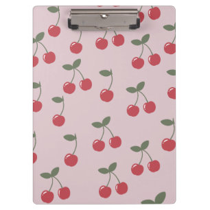 Porte-bloc Motif cerise
