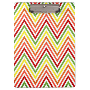 Porte-bloc Motif coloré de Chevron de zigzag
