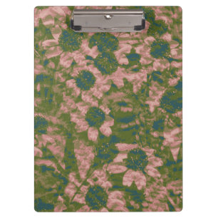 Porte-bloc Motif de camouflage de fleur