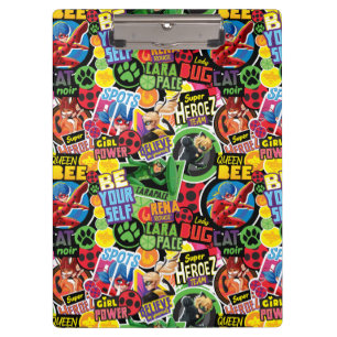 Porte-bloc Motif de caractères superhéros miraculeux