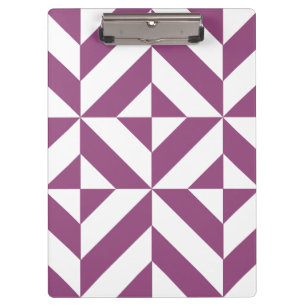 Porte-bloc Motif de cube géométrique de raisin chaud