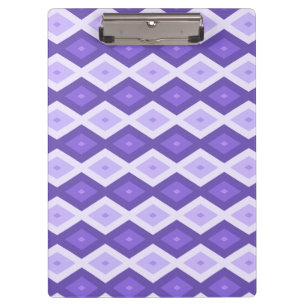 Porte-bloc Motif de diamant violet