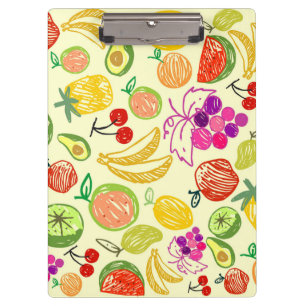 Porte-bloc Motif de fruits