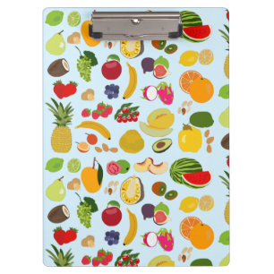 Porte-bloc Motif de fruits d'été coloré