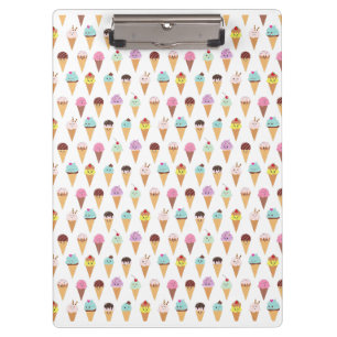 Porte-bloc Motif de glace Kawaii