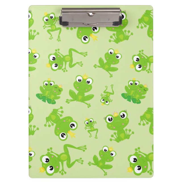Porte-bloc Motif de grenouille, Grenouilles mignonnes, Grenou (Devant)