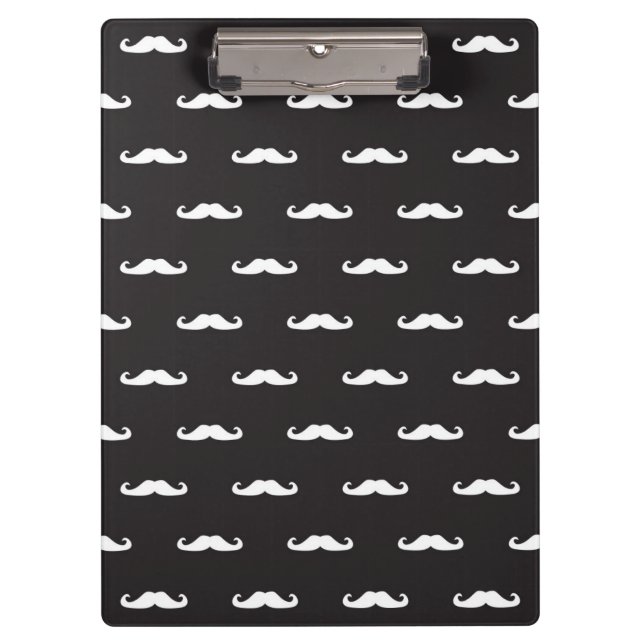 Porte-bloc Motif de hippie de moustache (Devant)