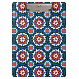 Porte-bloc Motif de Suzani avec l'ornement audacieux