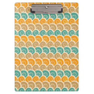 Porte-bloc Motif de vagues d'aquarelle