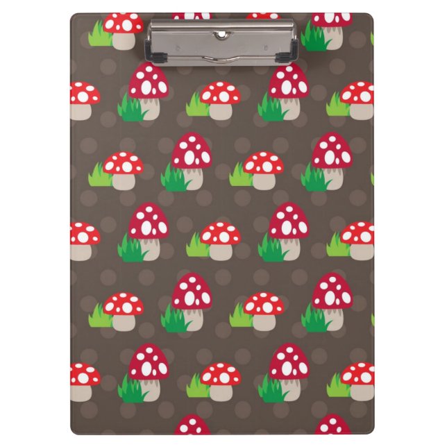 Porte-bloc motif d'enfants de champignon (Devant)