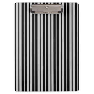 Porte-bloc Motif des bandes verticales noires grises de cendr
