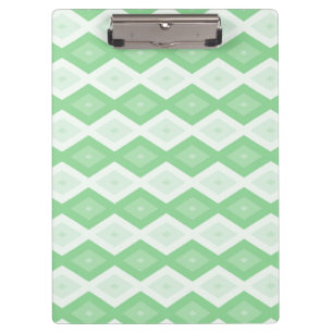 Porte-bloc Motif diamant vert pomme