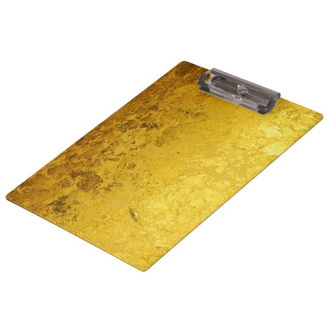 Porte-bloc Motif d'OR/feuille d'or PURS (Incliné)