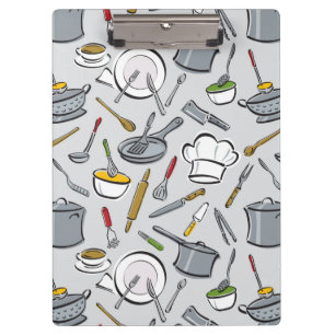 Porte-bloc Motif d'outils de cuisine