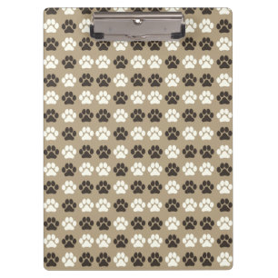 Porte-bloc Motif Empreinte de Patte Terre Sable
