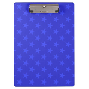 Porte-bloc Motif étoile bleue