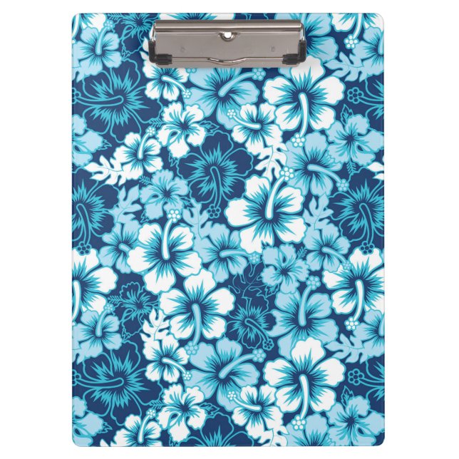 Porte-bloc Motif floral de ketmie de surf (Devant)