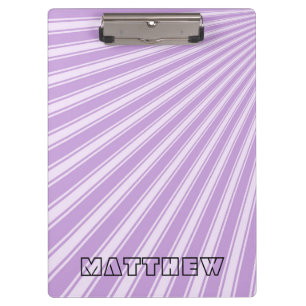 Porte-bloc Motif Funky Grille couleur Wisteria