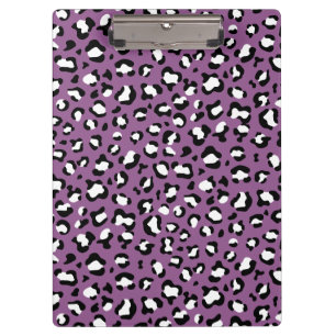 Porte-bloc Motif léopard, Spots léopards, Leopard pourpre