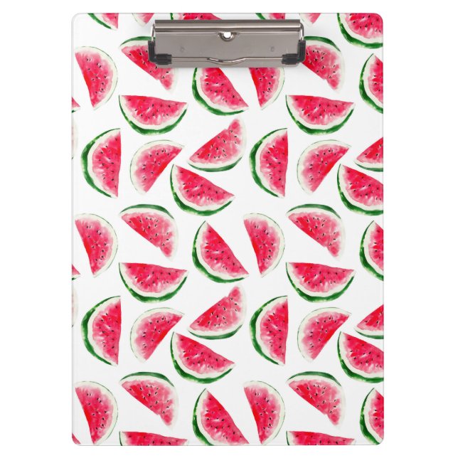 Porte-bloc Motif mignon d'ananas et de pastèque (Devant)