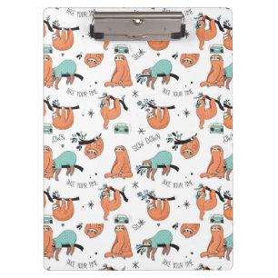 Porte-bloc Motif mignon de paresse