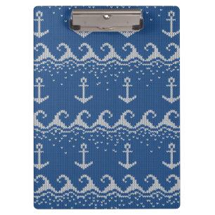 Porte-bloc Motif nautique de Knit