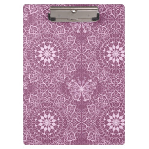Porte-bloc Motif rose vintage