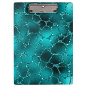 Porte-bloc Motif Taches de Girafe Ombré Glamour Pailleté Sarc