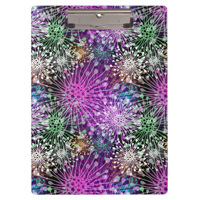 Porte-bloc Motif tacheté vif (Devant)