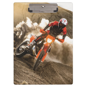 Porte-bloc Motocycliste de Motocross