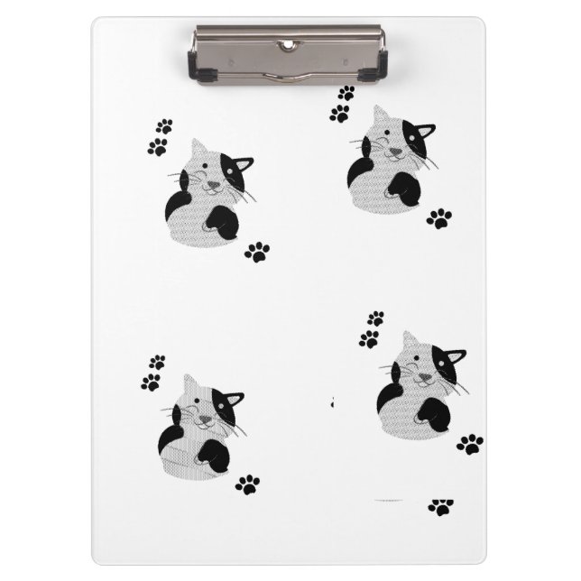 Porte-bloc Mug Chaton Mignon (Devant)