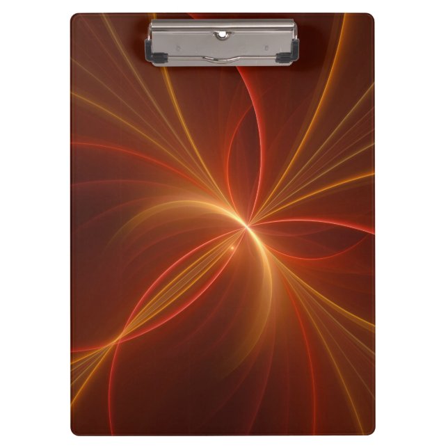 Porte-bloc Mystique Abstrait Fractal Art Moderne Couleurs cha (Devant)
