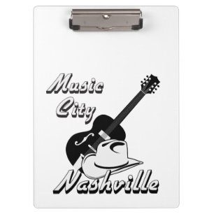 Porte-bloc Nashville. Ville de musique