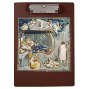 Porte-bloc Navitité (Naissance de Jésus-Christ) (par Giotto)