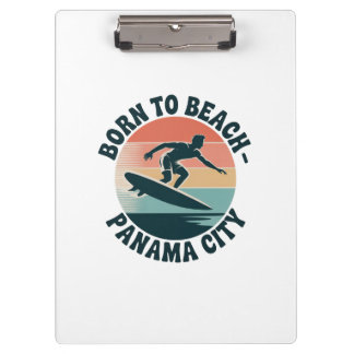 Porte-bloc Né à la plage Panama City