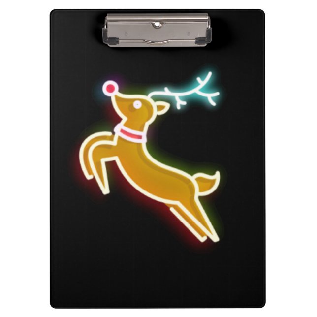 Porte-bloc Neon Reindeer (Devant)