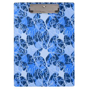 Porte-bloc Neurones bleus du réseau neuronal