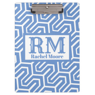 Porte-bloc N'importe quel monogramme couleur
