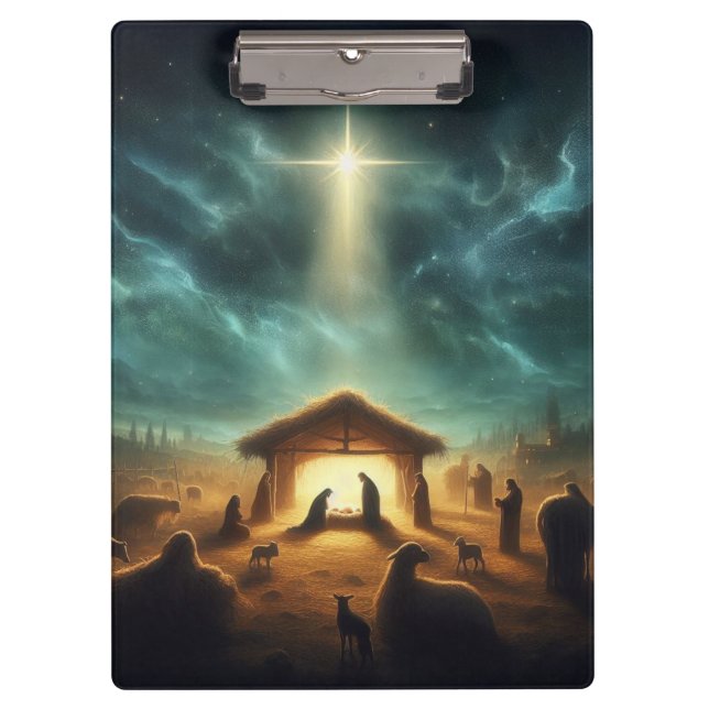 Porte-bloc Noël/Nativité/Jésus (Devant)