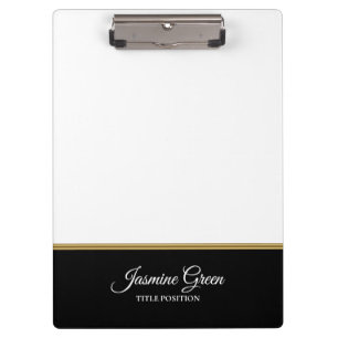 Porte-bloc Noir Et Blanc Design