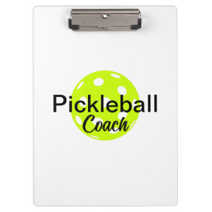Porte-bloc Nom de l'entraîneur de Pickleball personnalisé
